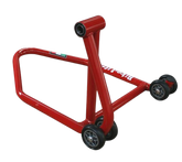 Rear motorcycle stand for universal single-arm right without pin